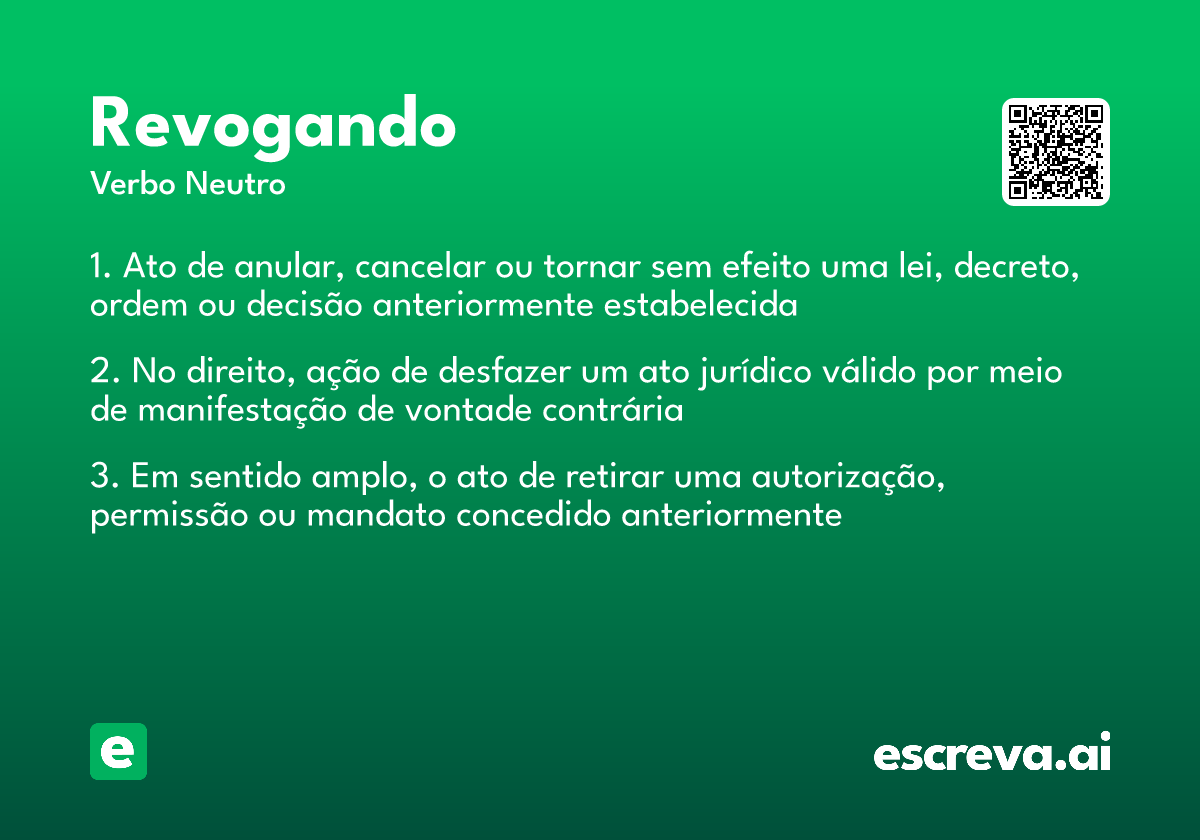 revogando