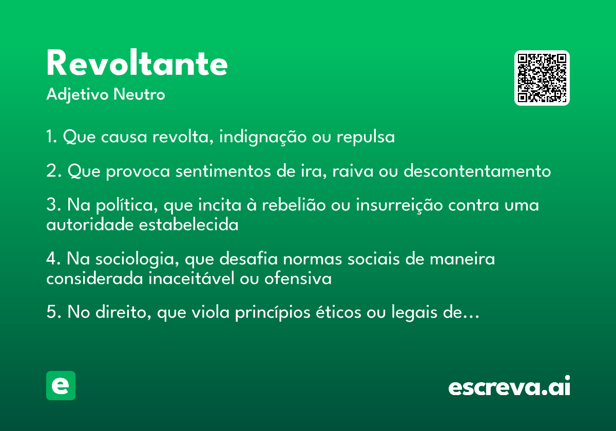 revoltante
