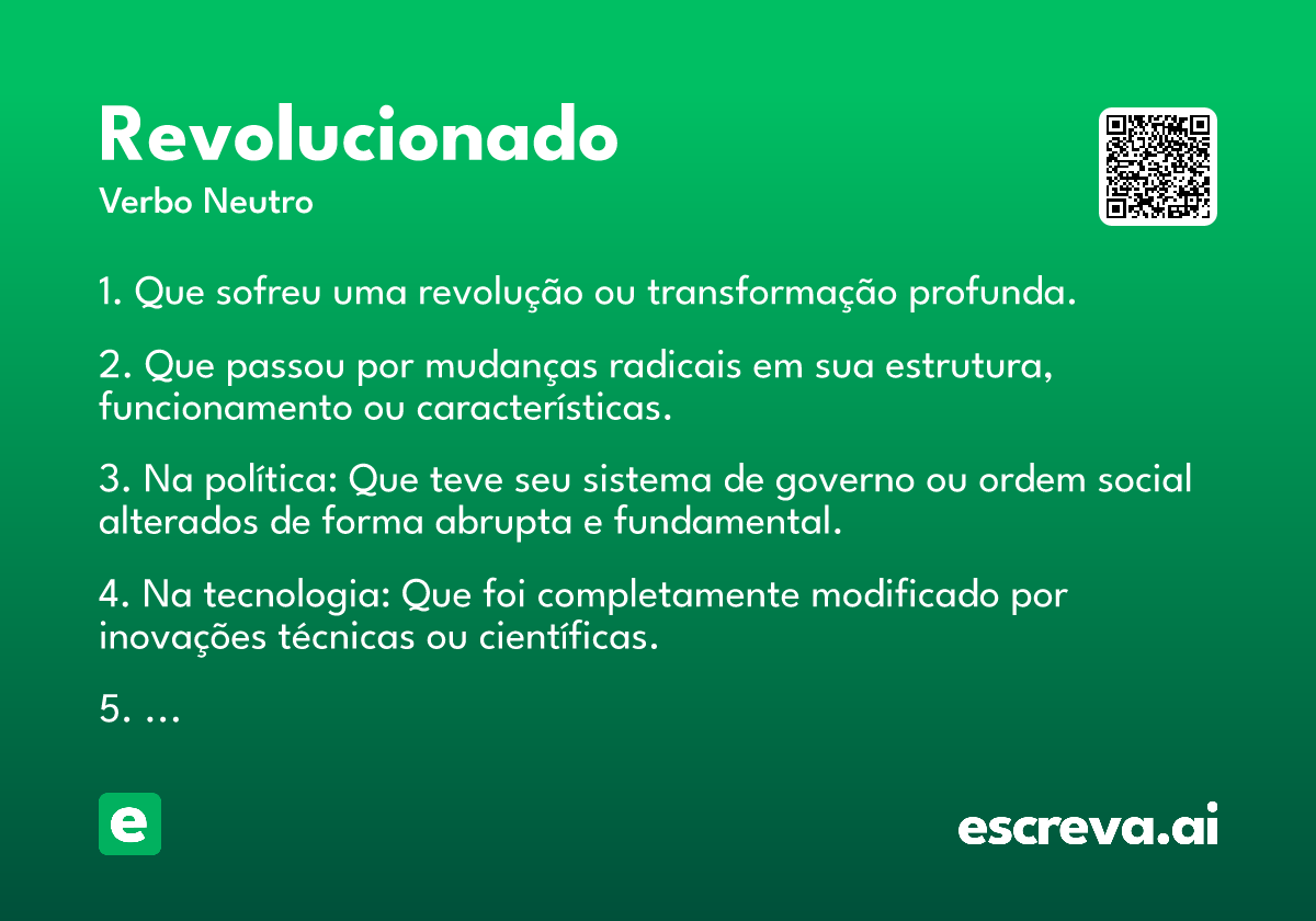 revolucionado