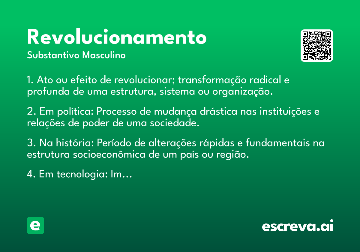 revolucionamento