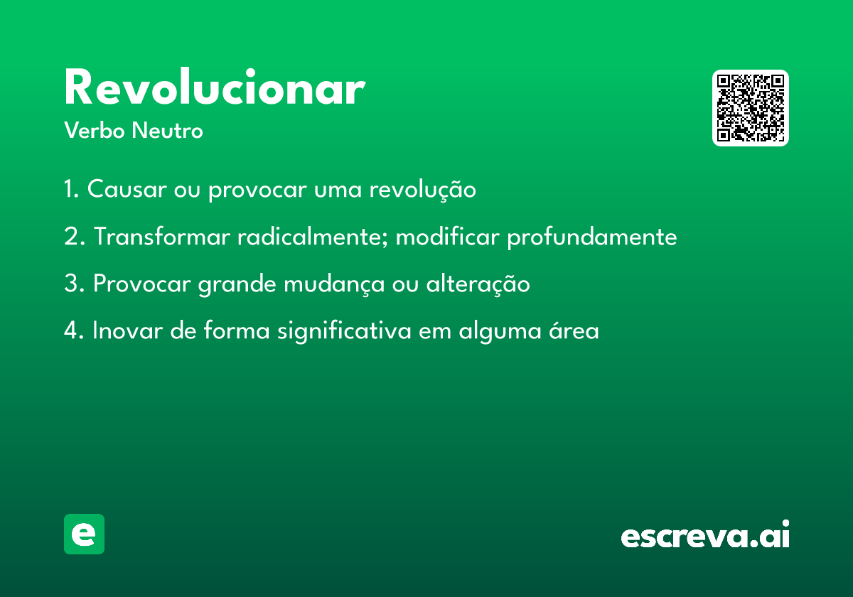 revolucionar