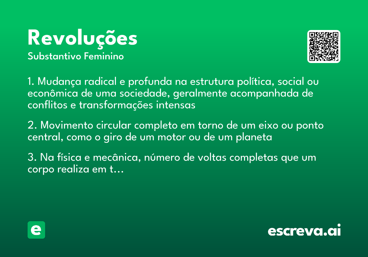revoluções