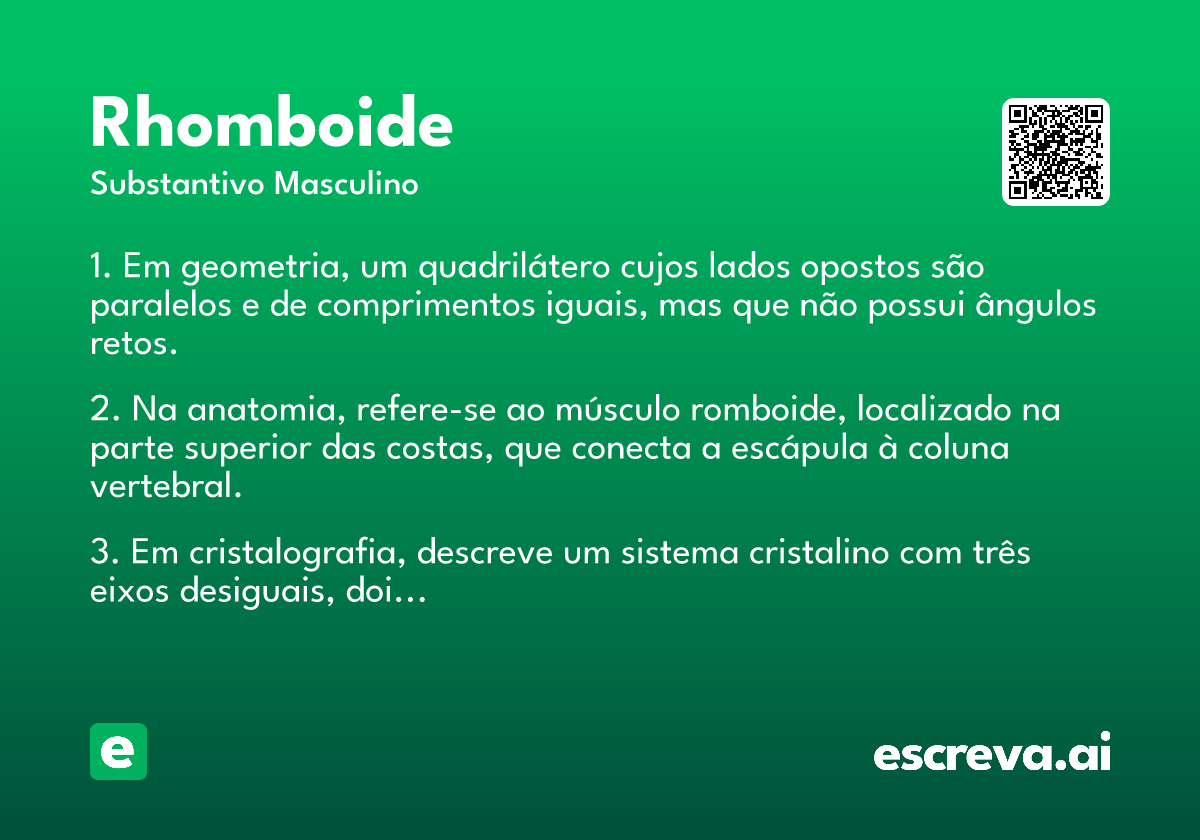 rhomboide