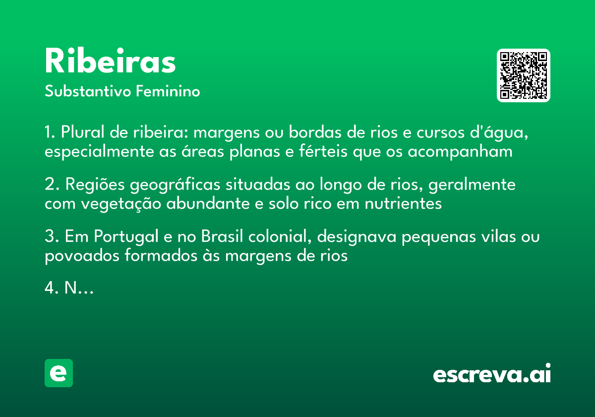 ribeiras