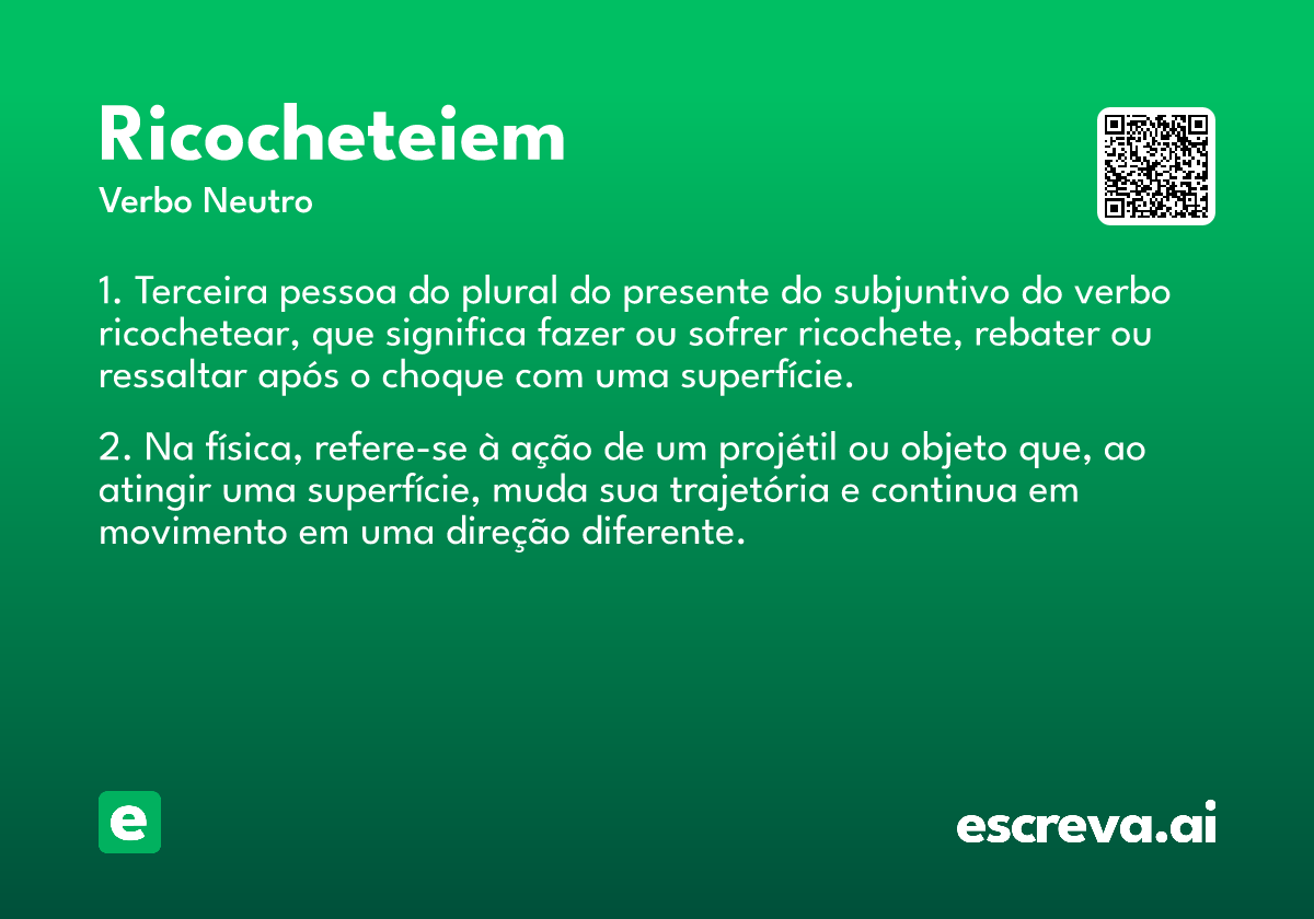 ricocheteiem
