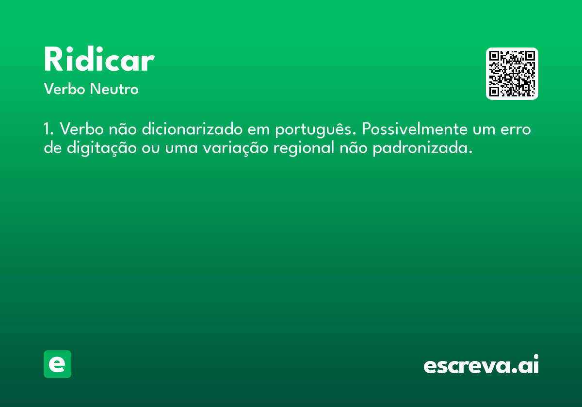 ridicar