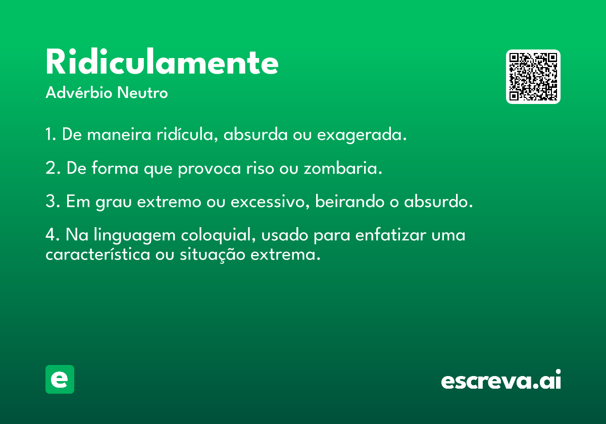 ridiculamente