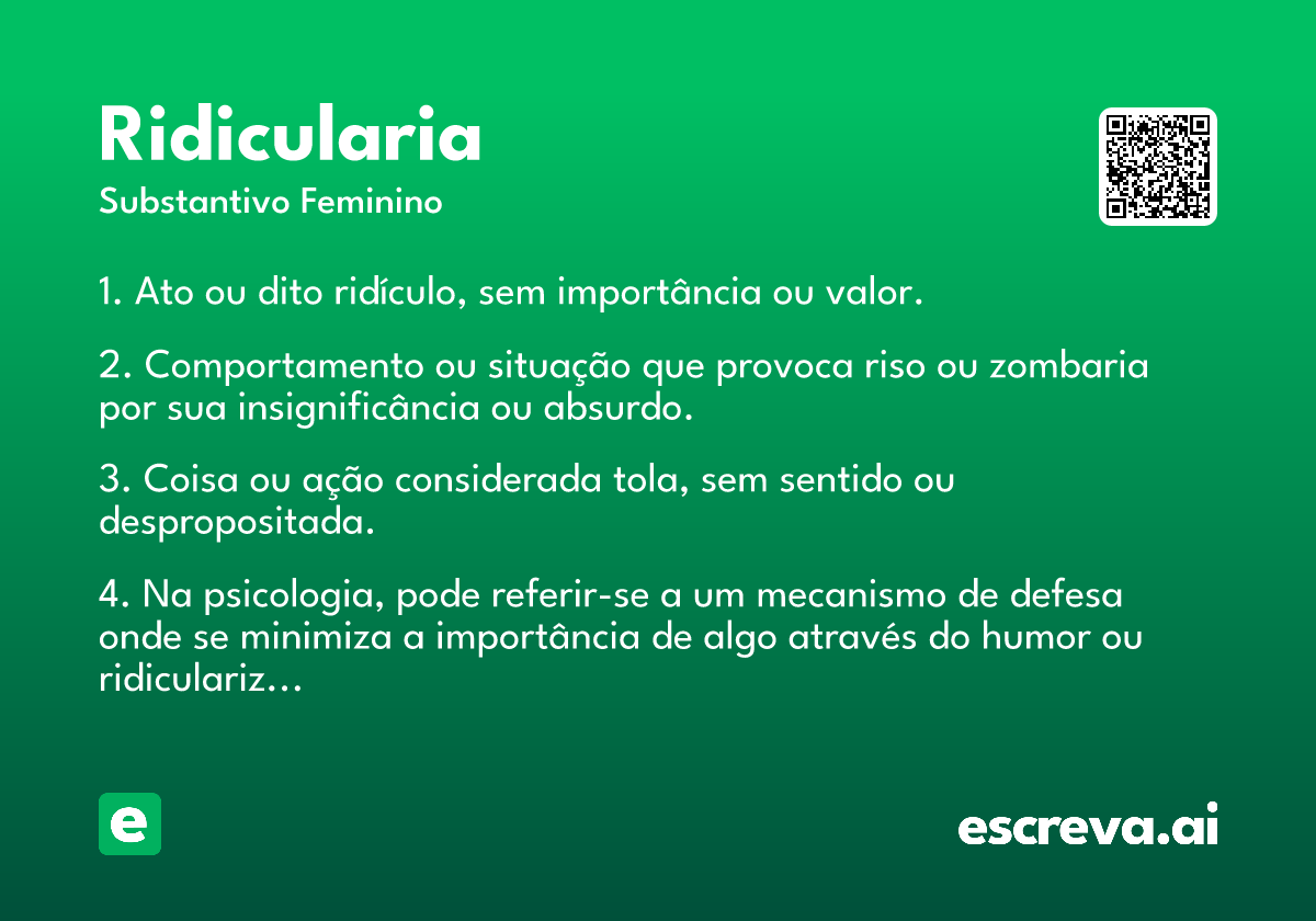 ridicularia