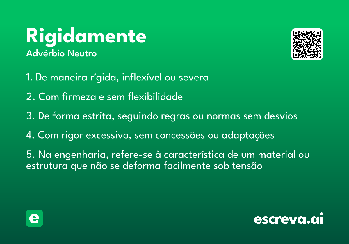 rigidamente