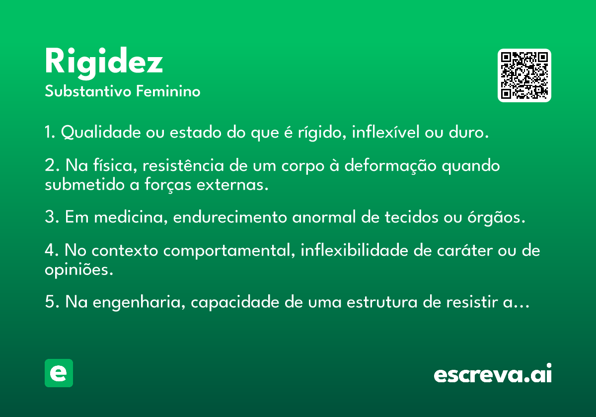 rigidez