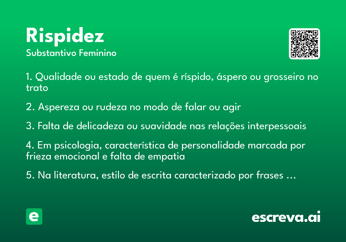 rispidez