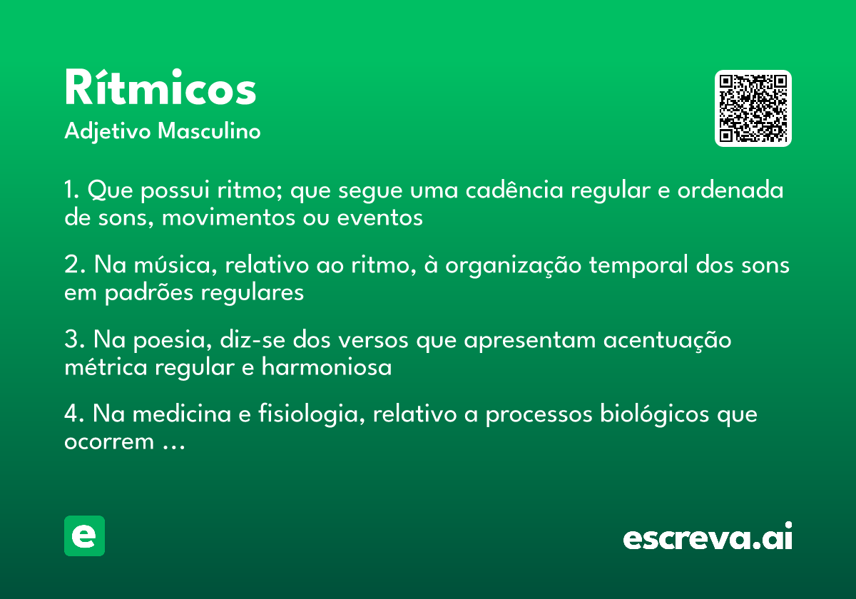 rítmicos