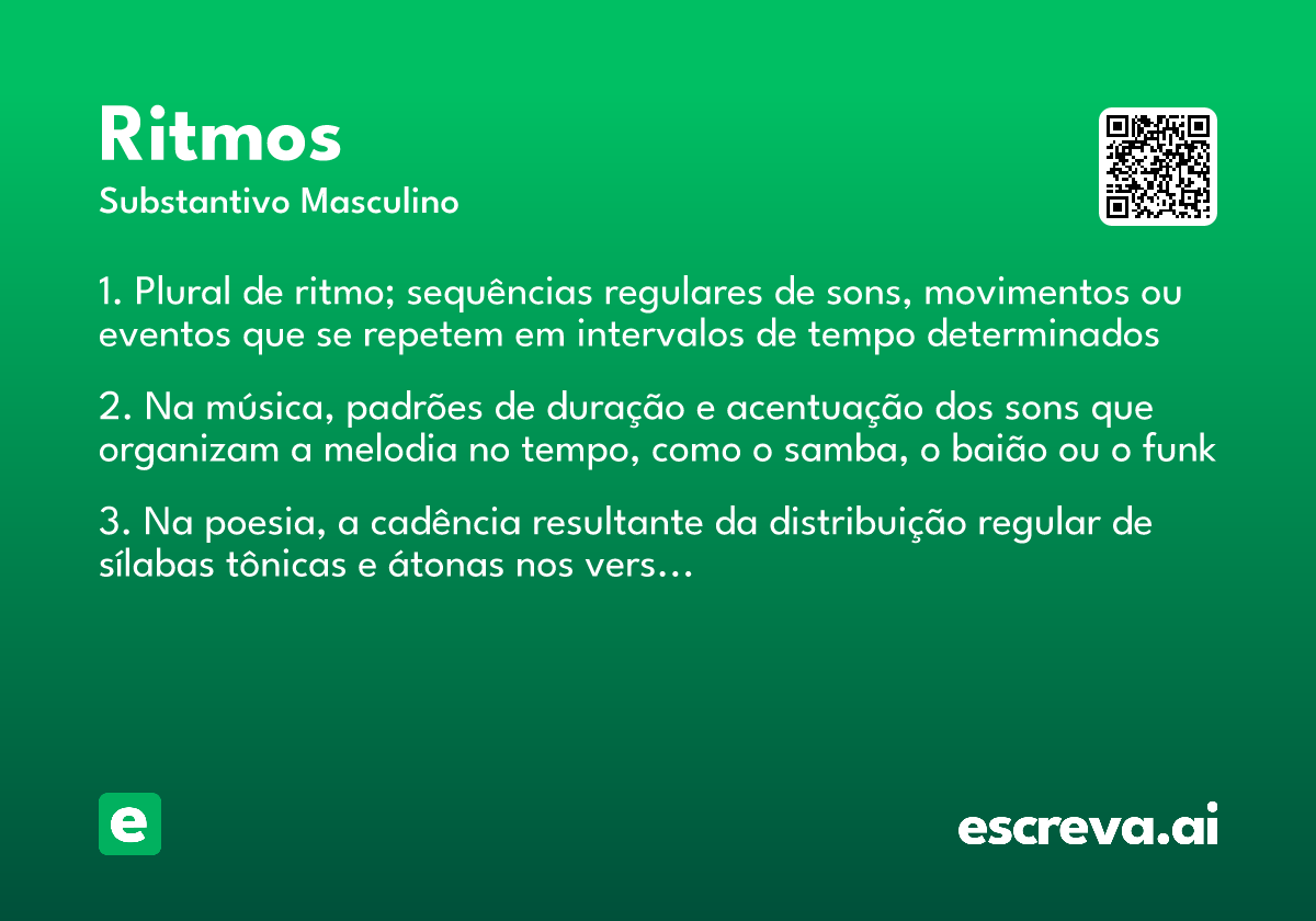 ritmos