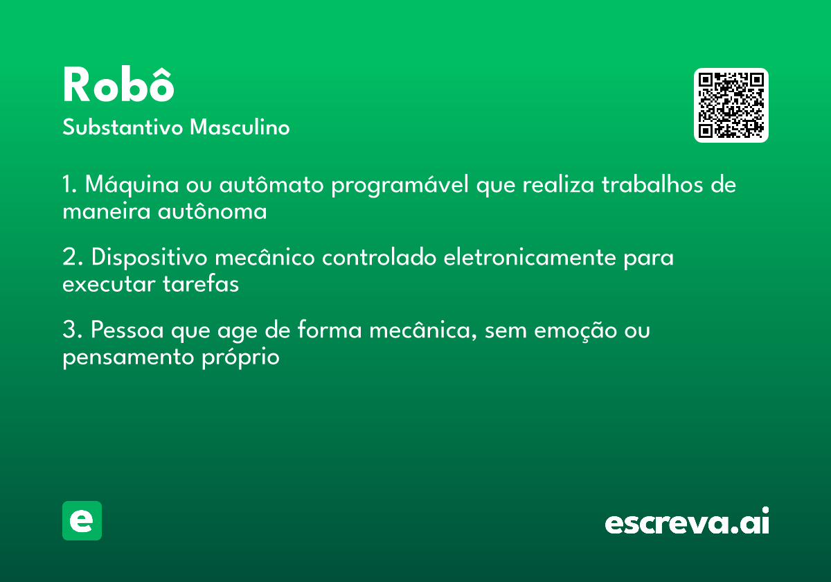 robô