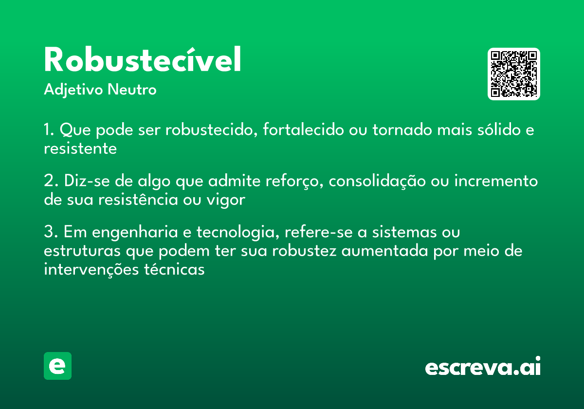 robustecível