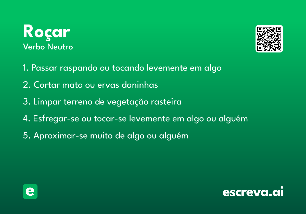 roçar