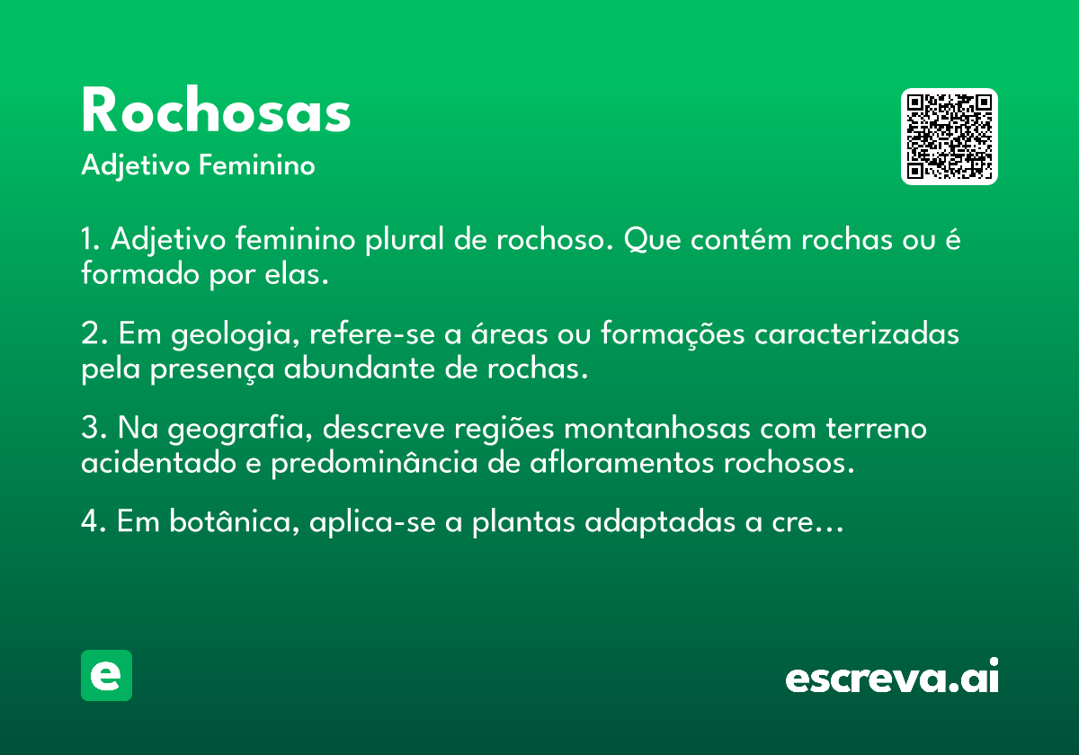 rochosas