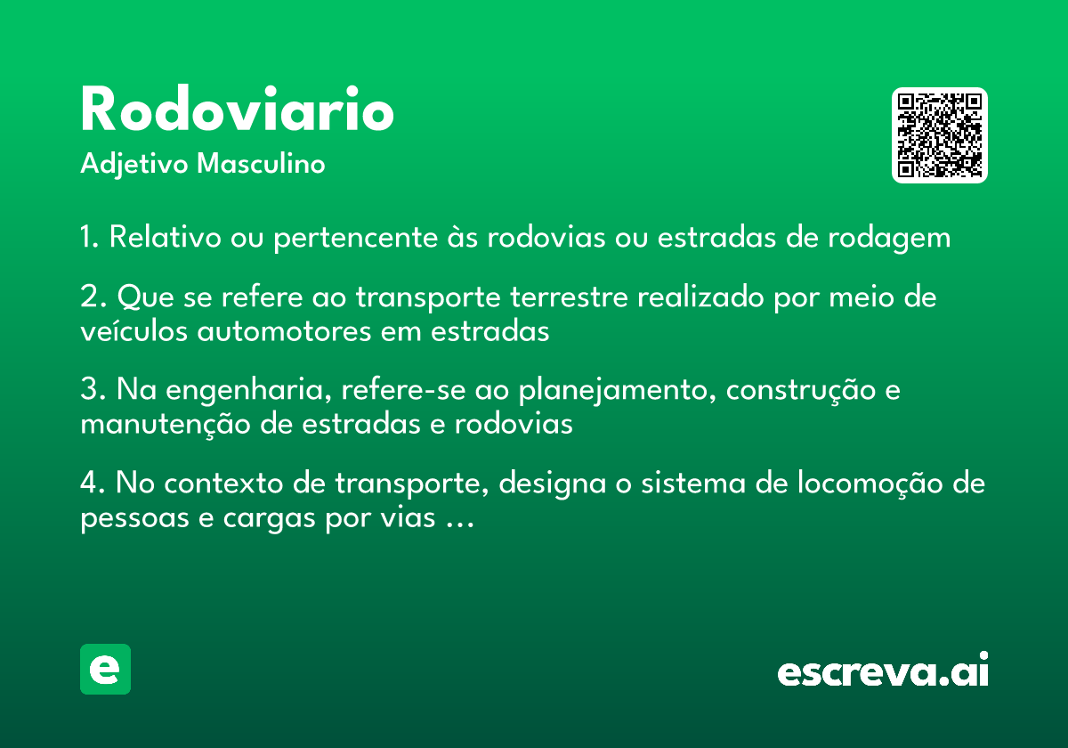 rodoviario