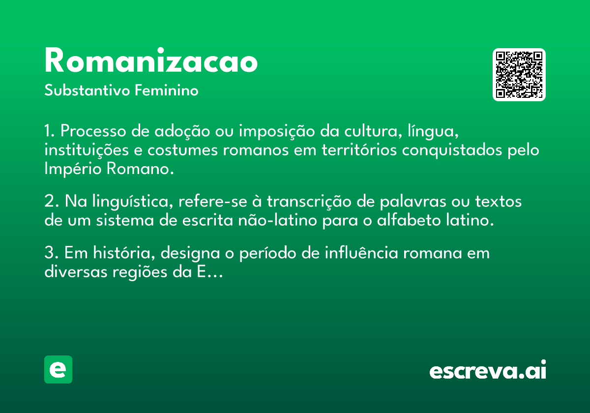 romanizacao
