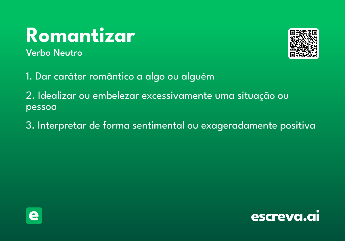 romantizar