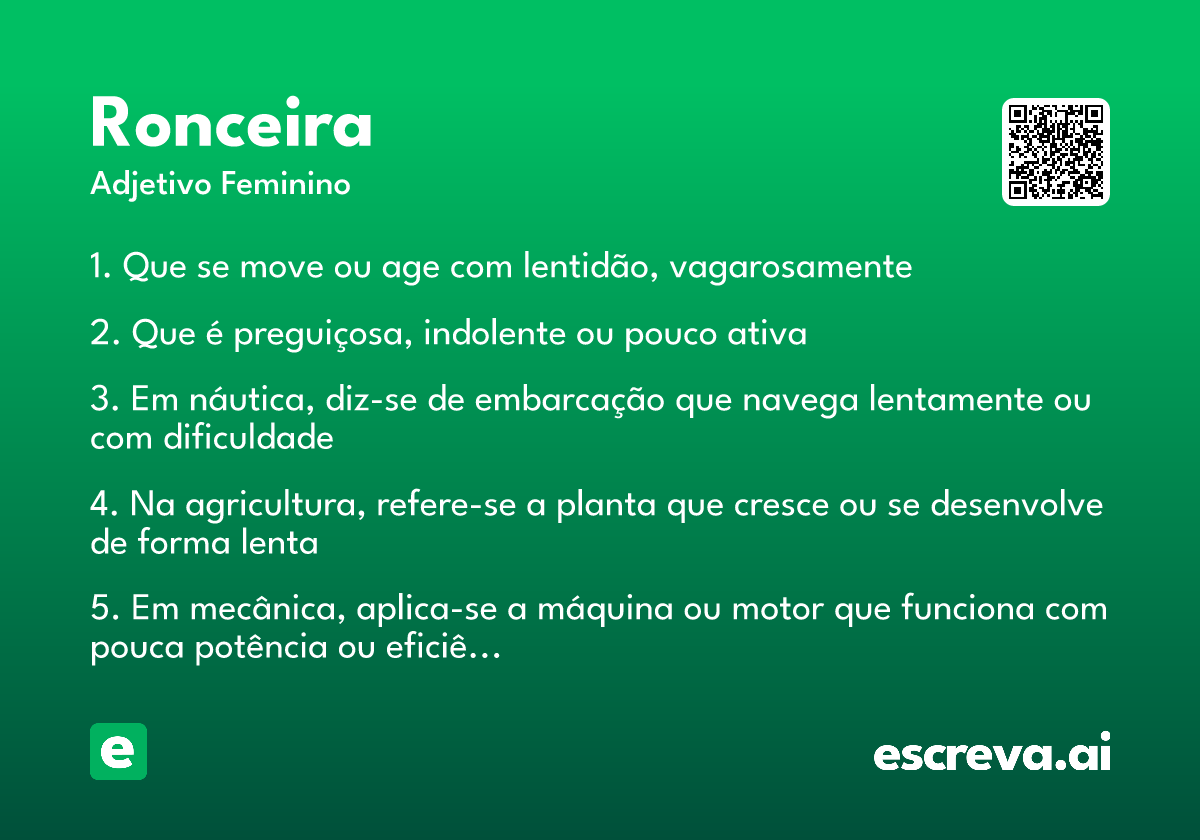 ronceira