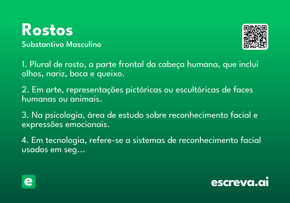 rostos