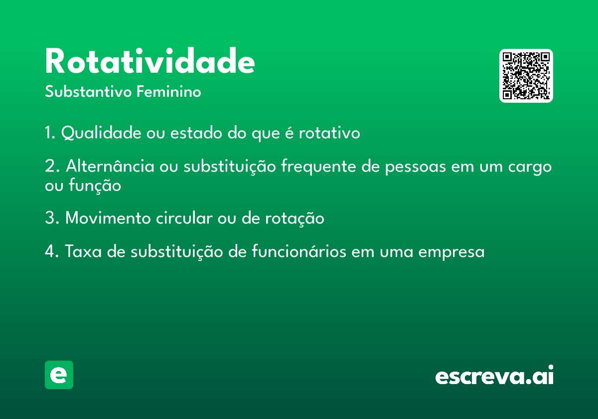 rotatividade