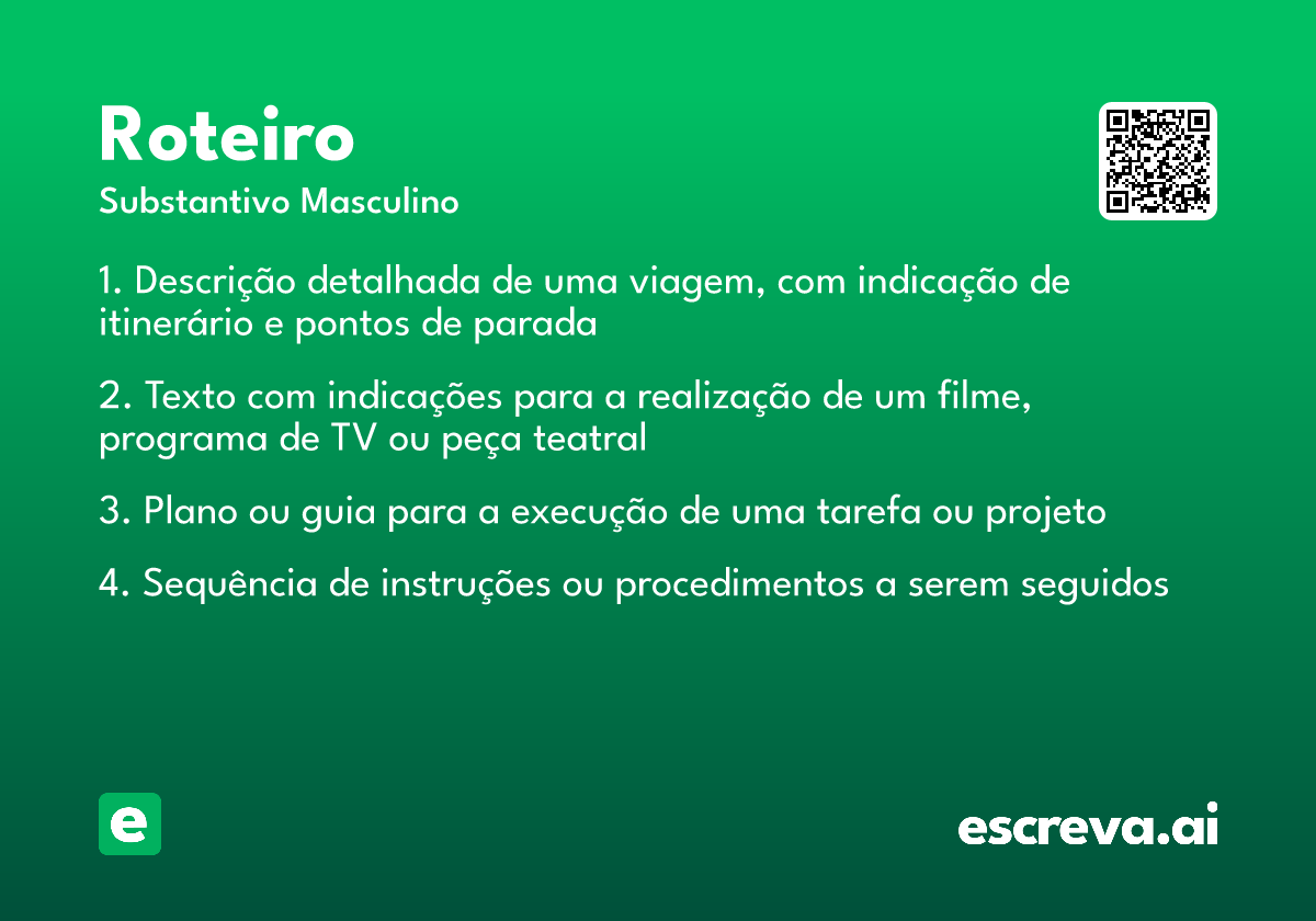 roteiro