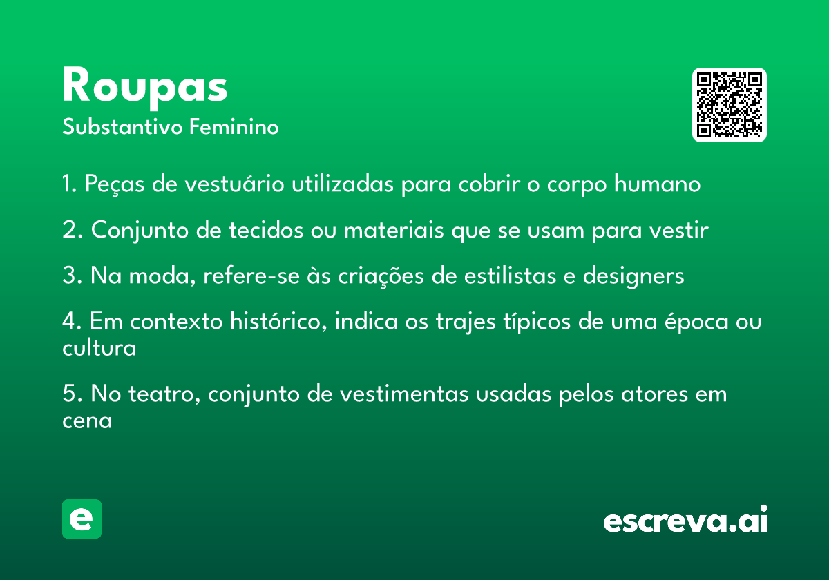 roupas