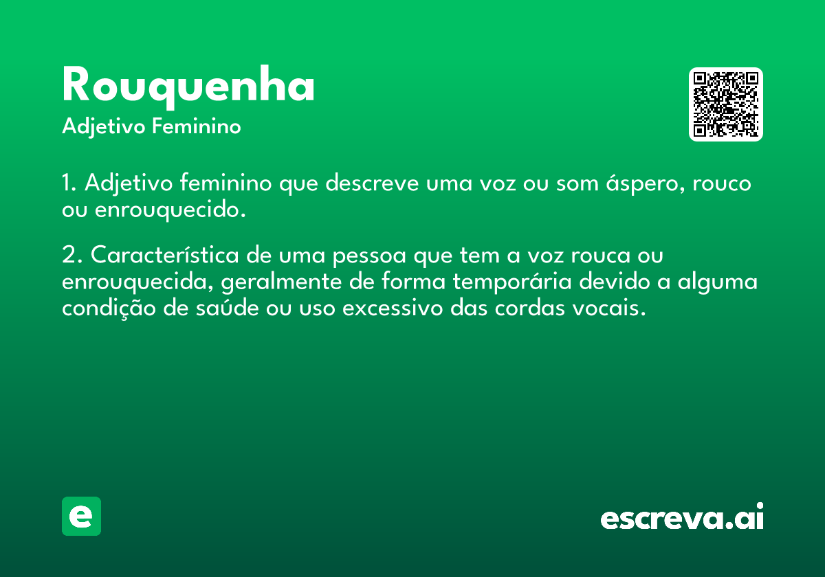 rouquenha