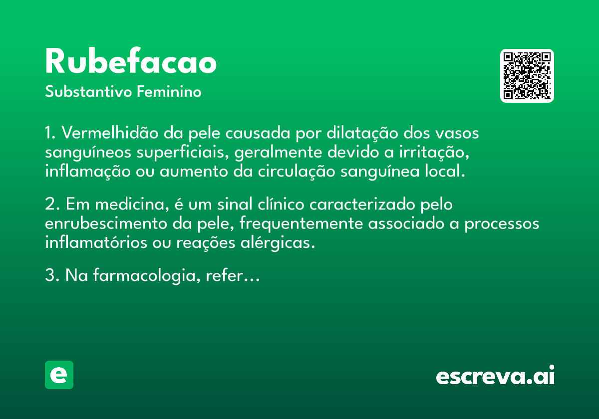 rubefacao
