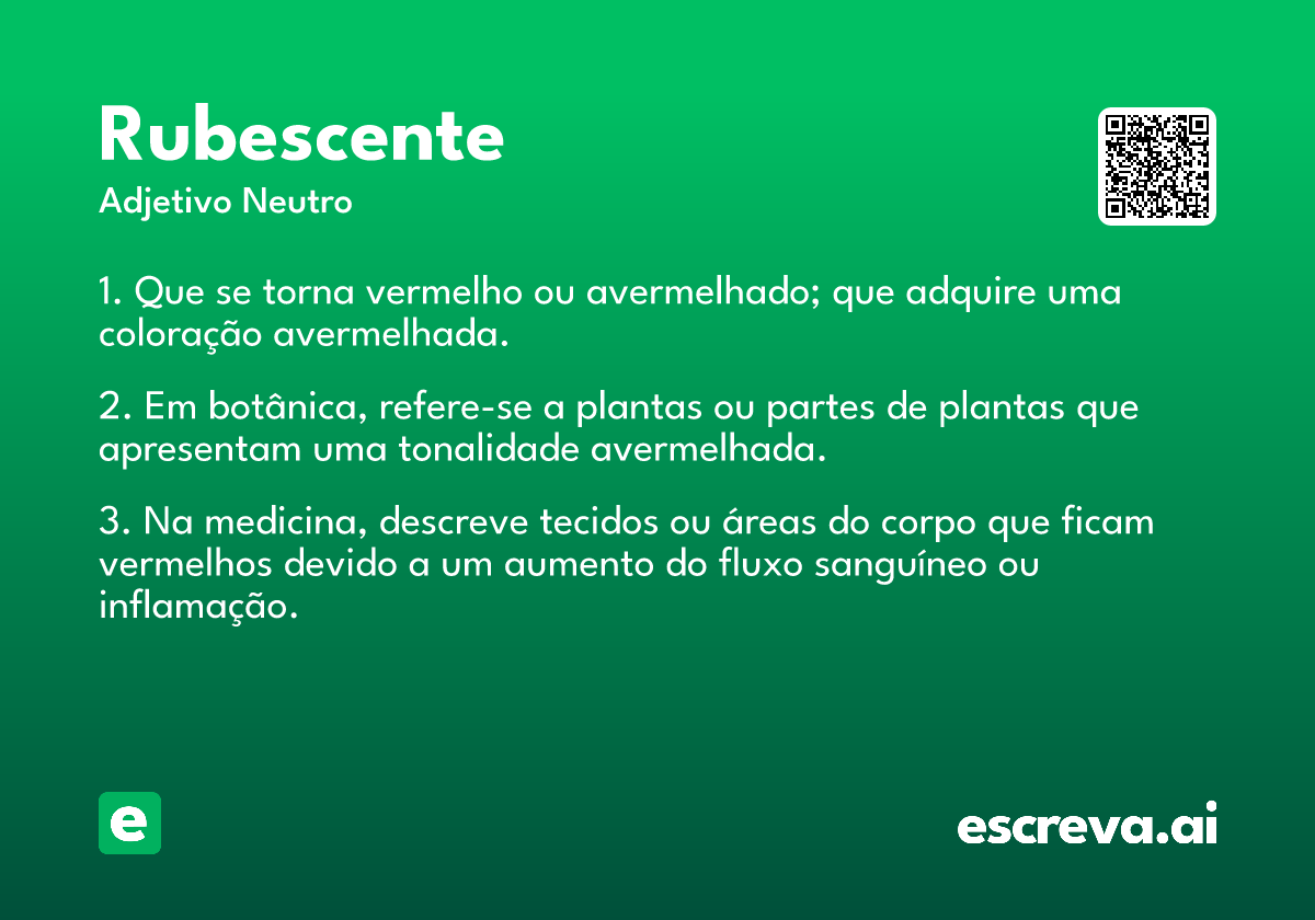 rubescente