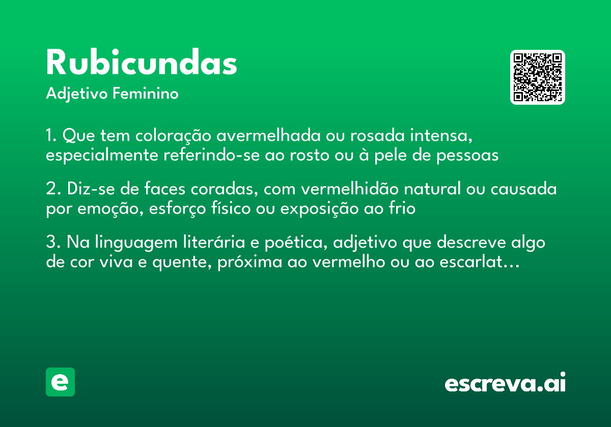 rubicundas