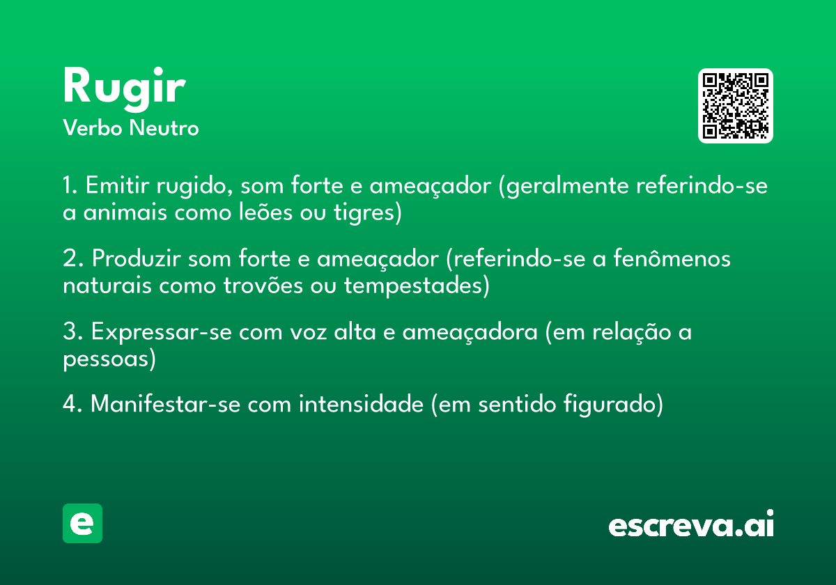 rugir