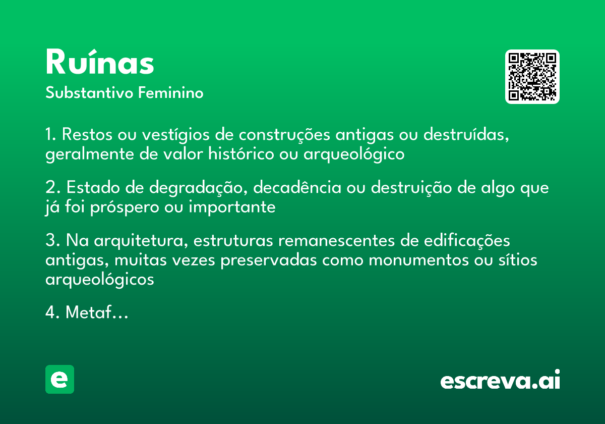 ruínas