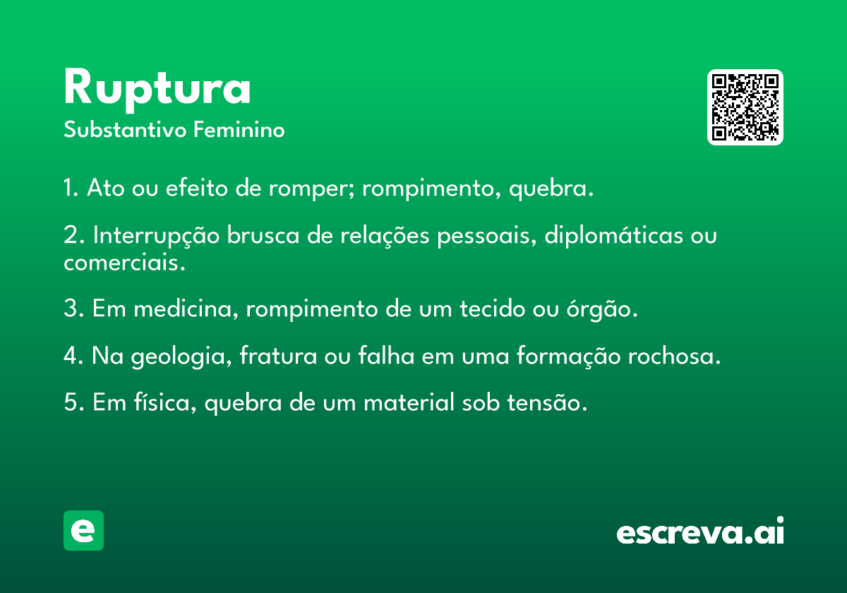 ruptura