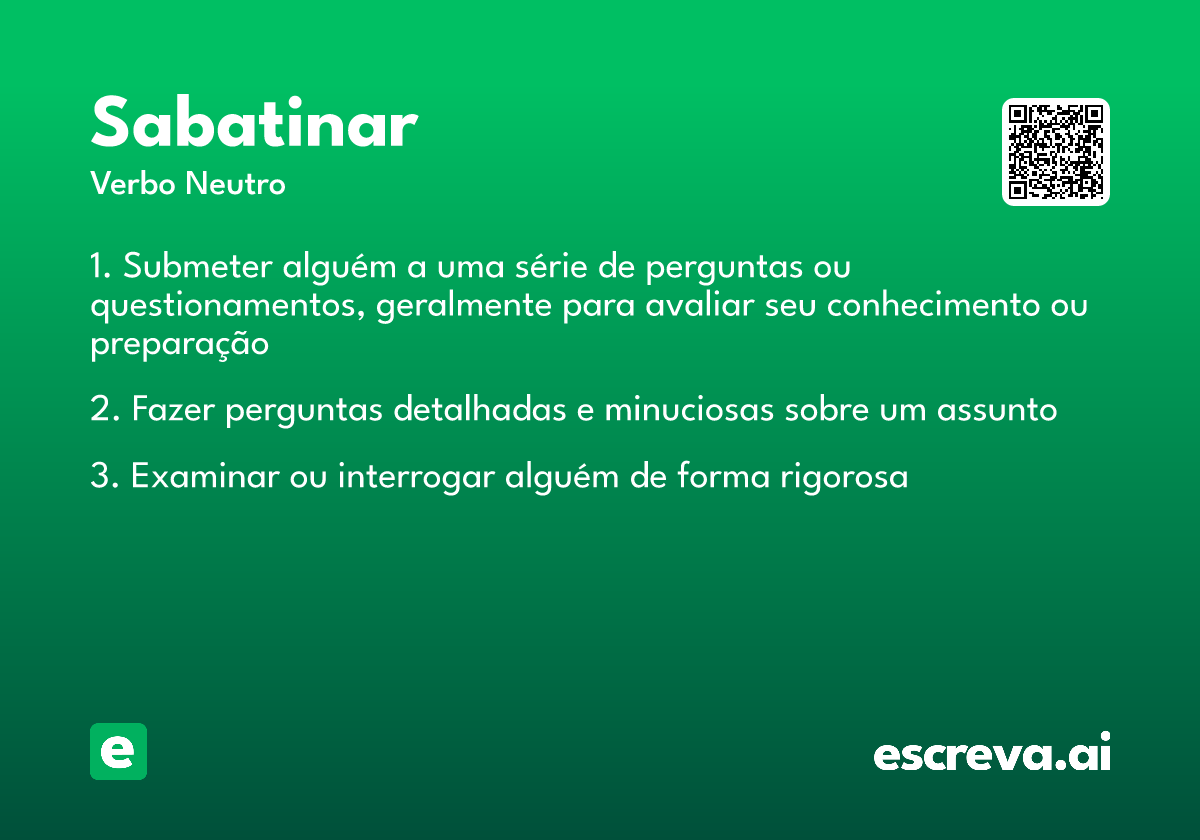 sabatinar