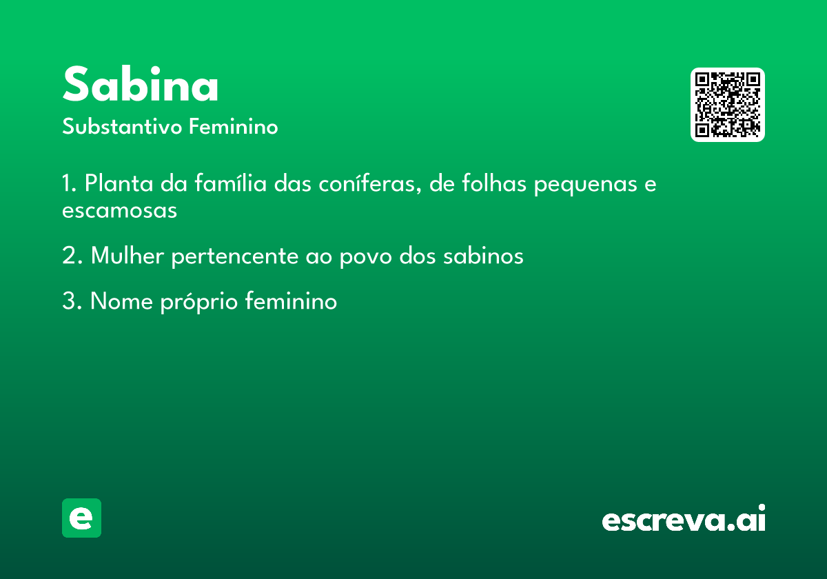 sabina