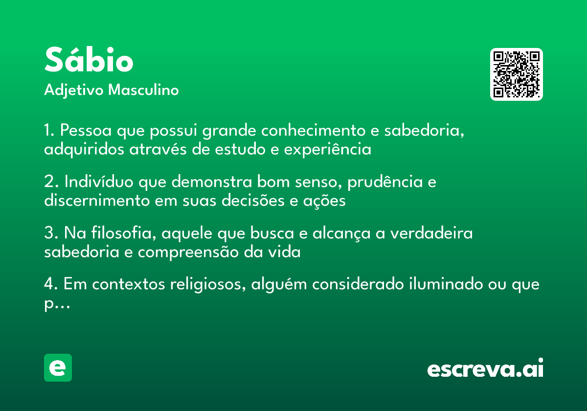 sábio
