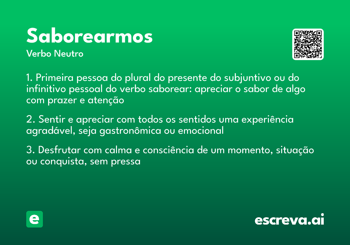 saborearmos