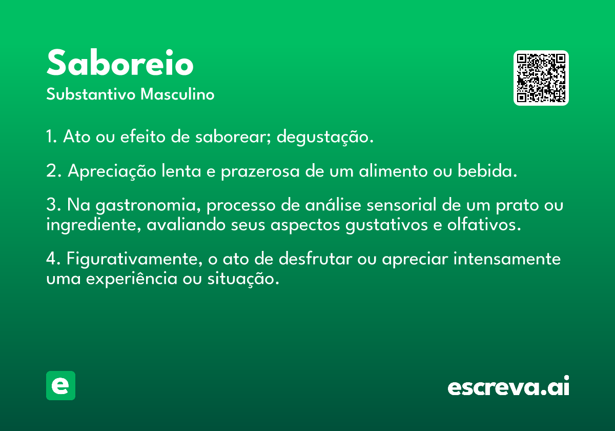 saboreio