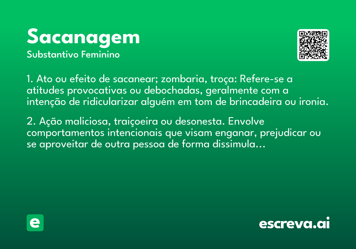 sacanagem