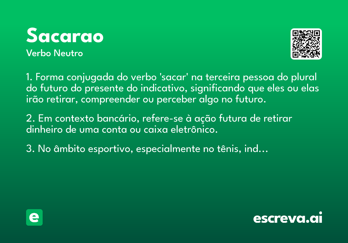 sacarao