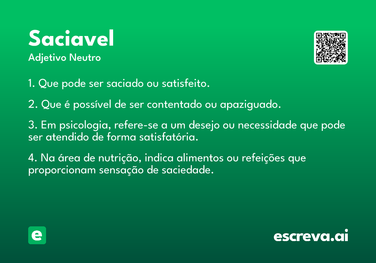 saciavel