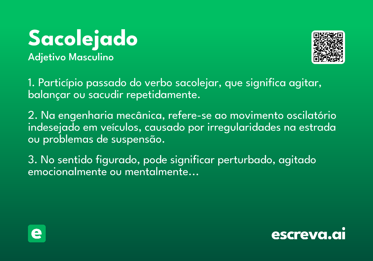 sacolejado