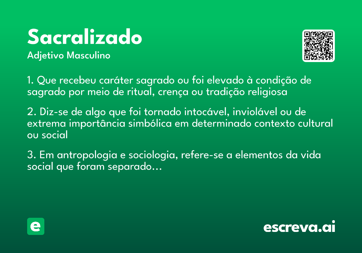sacralizado