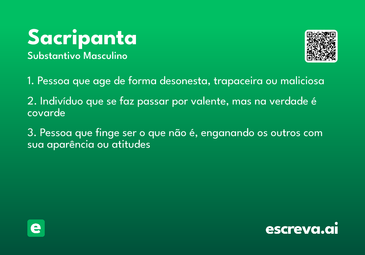 sacripanta