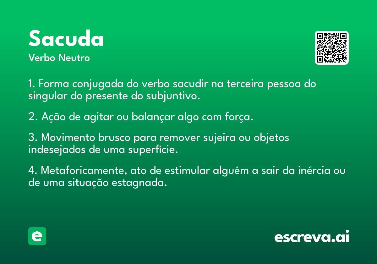 sacuda