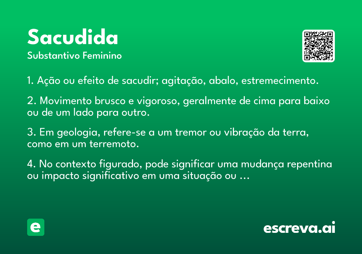 sacudida
