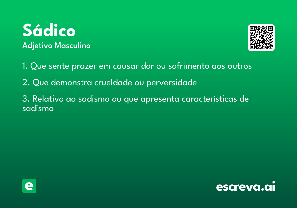 sádico